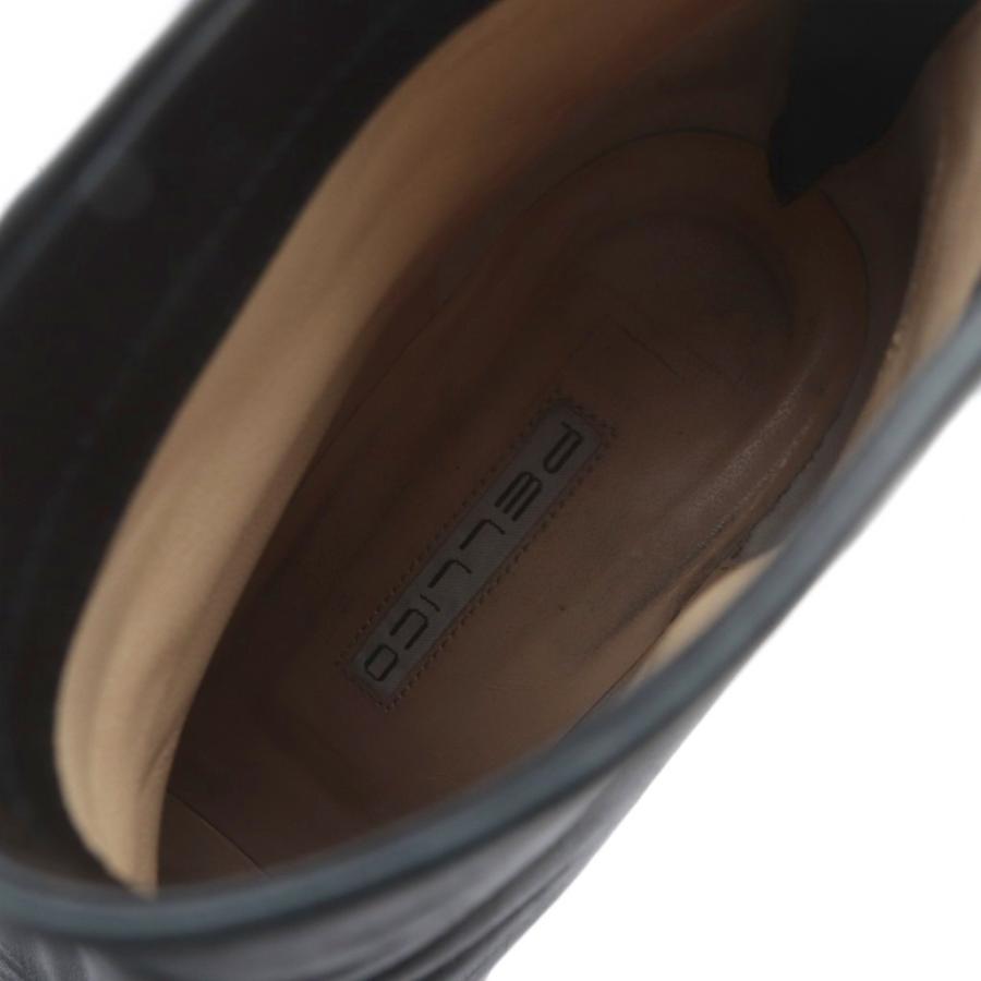 ペリーコ PELLICO バックジップ ショートブーツ レザー ピンヒール