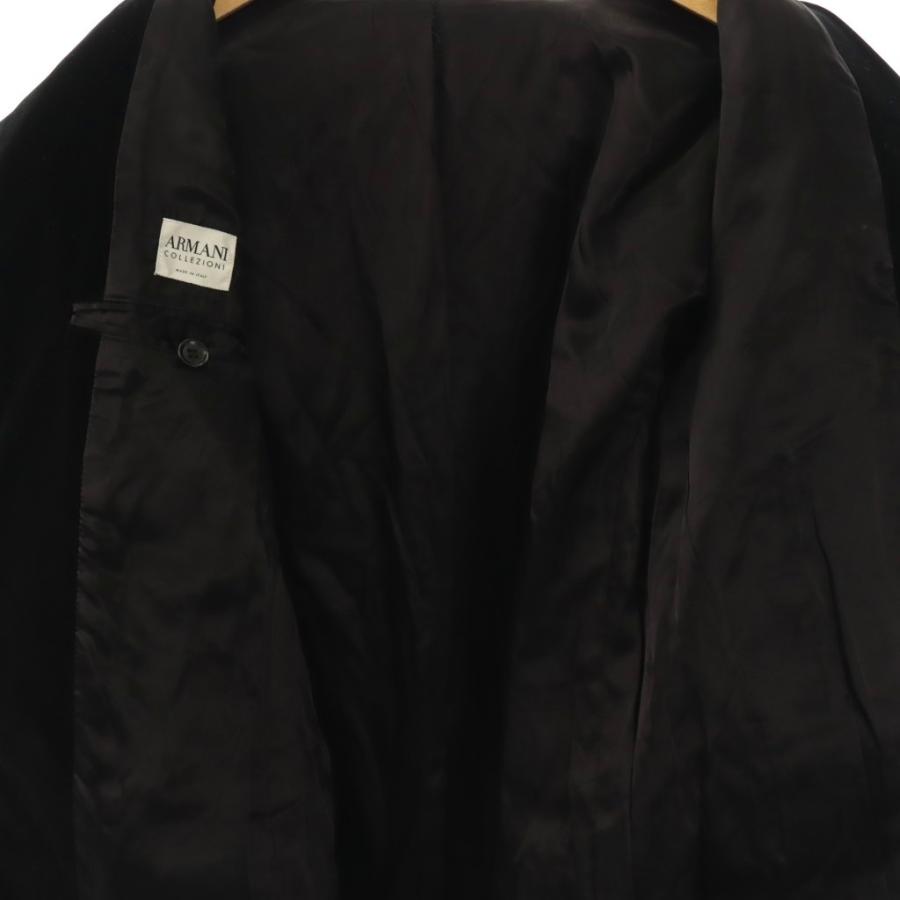 アルマーニ コレツィオーニ ARMANI COLLEZIONI ベロア ジャケット