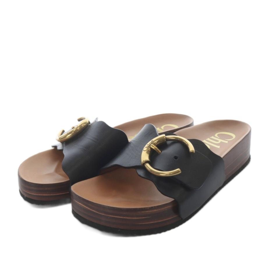 Chloe（クロエ） CHLOE ingridフッドベッドミュールサンダル 