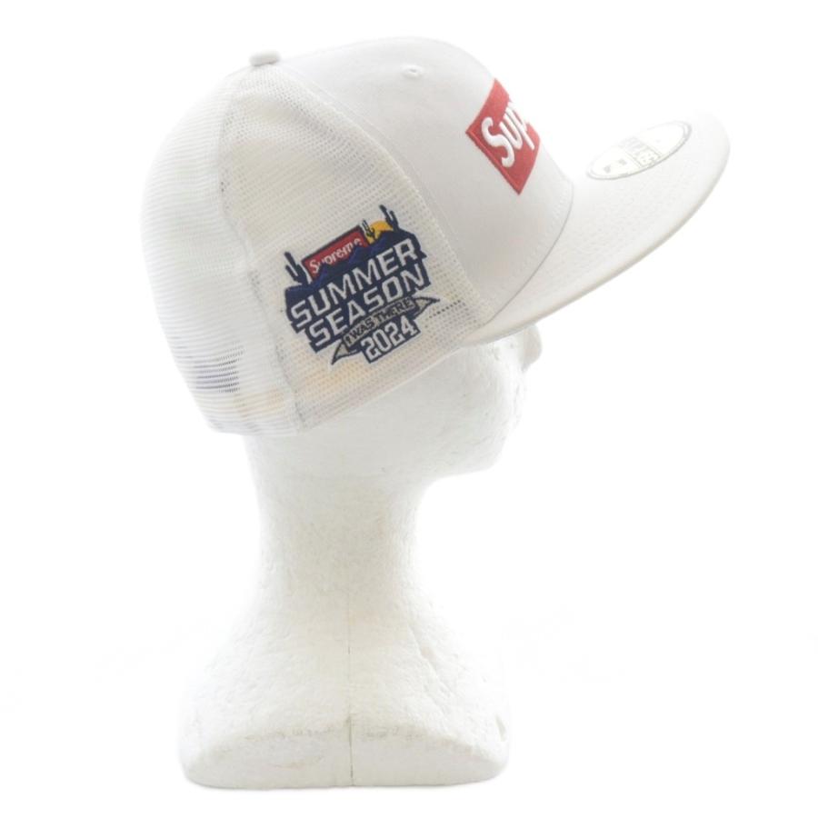 supreme × New Era 59FIFTY ホワイトキャップ 7 1/2 Supreme（シュプリーム） ニューエラ 59FIFTY SUMMER SEASON キャップ