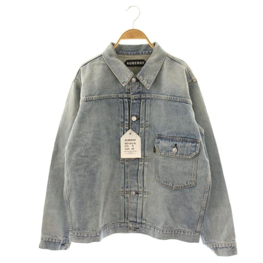 未使用品 オーベルジュ AUBERGE 25SS BIO BLデニムジャケット Gジャン