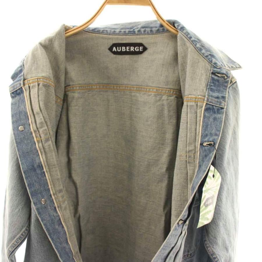 未使用品 オーベルジュ AUBERGE 25SS BIO BLデニムジャケット G