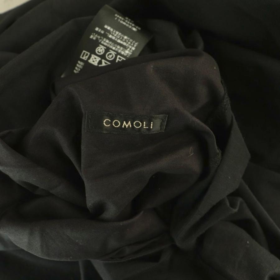 コモリ COMOLI 25SSリバーシブルプルオーバートップス カットソー 長袖