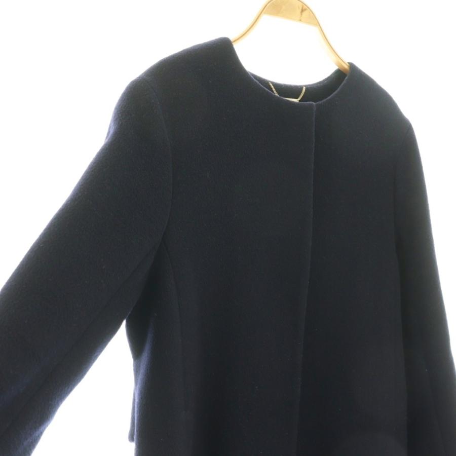 セルフォード CELFORD 24AW カシミア混ノーカラーコート アウター 