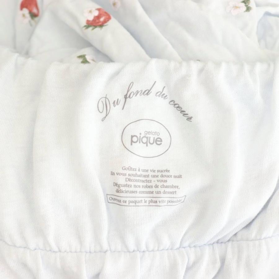 ジェラートピケ gelato pique 25SS いちご柄キャミワンピース ルーム