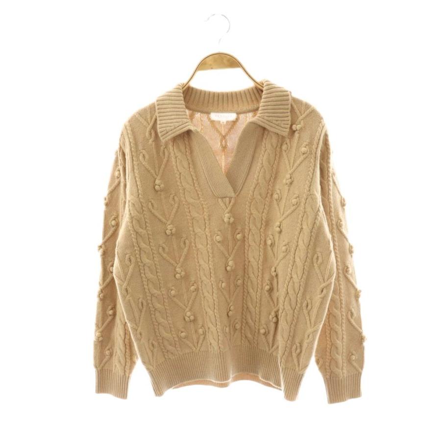 DEMYLEE（デミリー） DEMYLEE 23AW スキッパーケーブルニット セーター