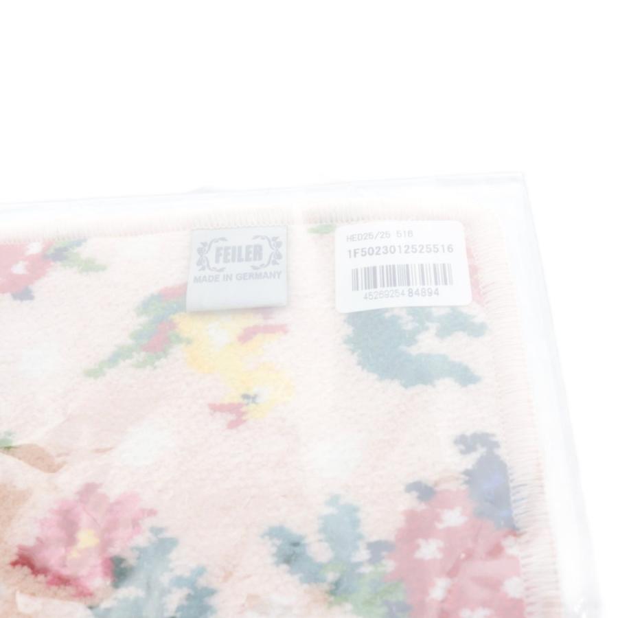 未使用品 フェイラー FEILER ハイジドット ペールアプリコット