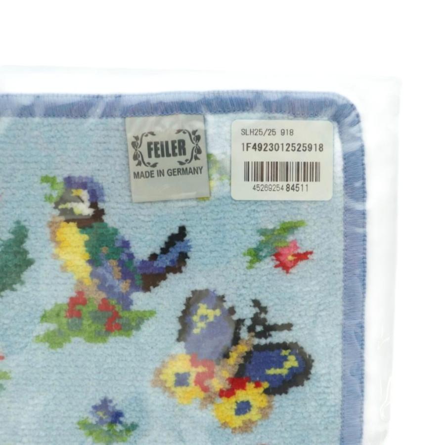 未使用品 フェイラー スマイルハイジデイ タオルハンカチ アニマル柄