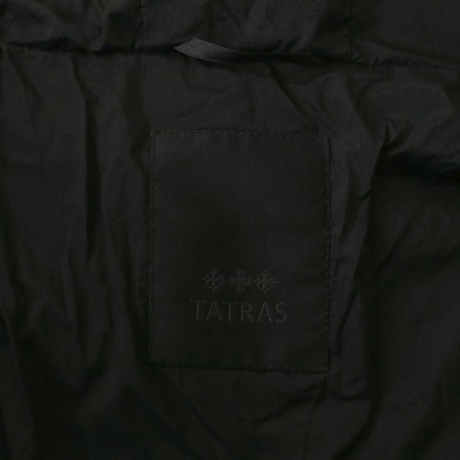 タトラス TATRAS LTAT24A4953 TIKO ダウンコート アウター ジップアップ ファー 4 黒 ブラック /NR ■OS レディースの画像