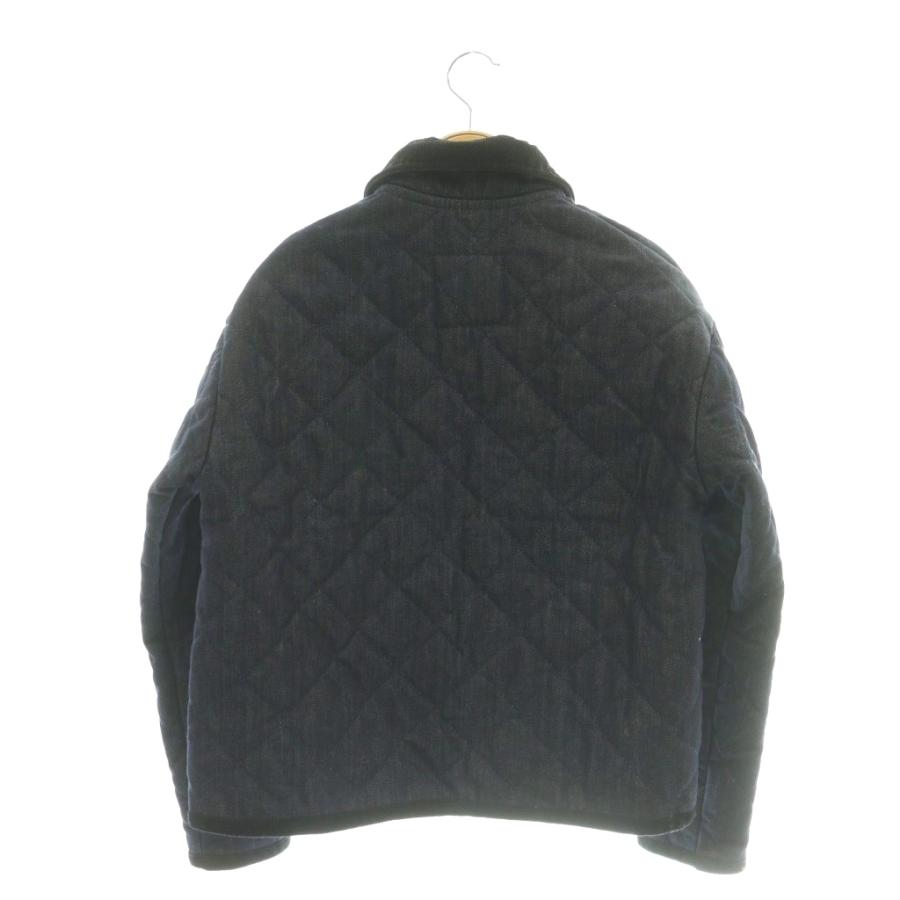 ラベンハム LAVENHAM デニム キルティングジャケット 裏起毛 36 ダーク 