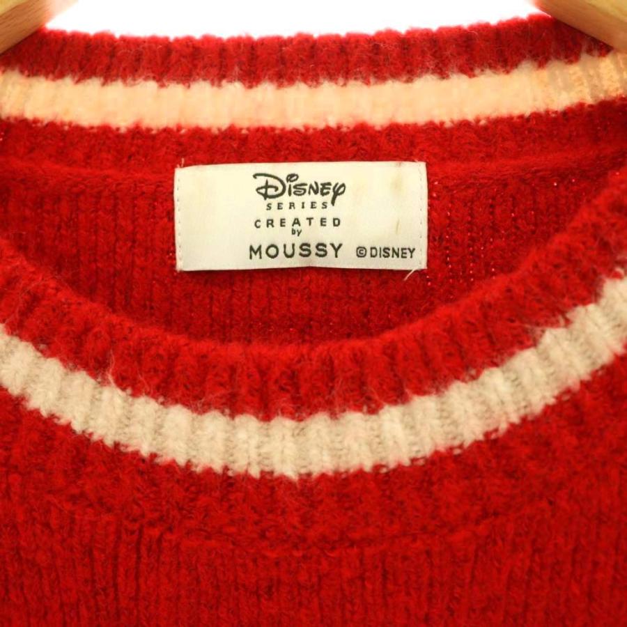 MOUSSY（マウジー） × ディズニー Disney MD Xmas MINNIE ニット
