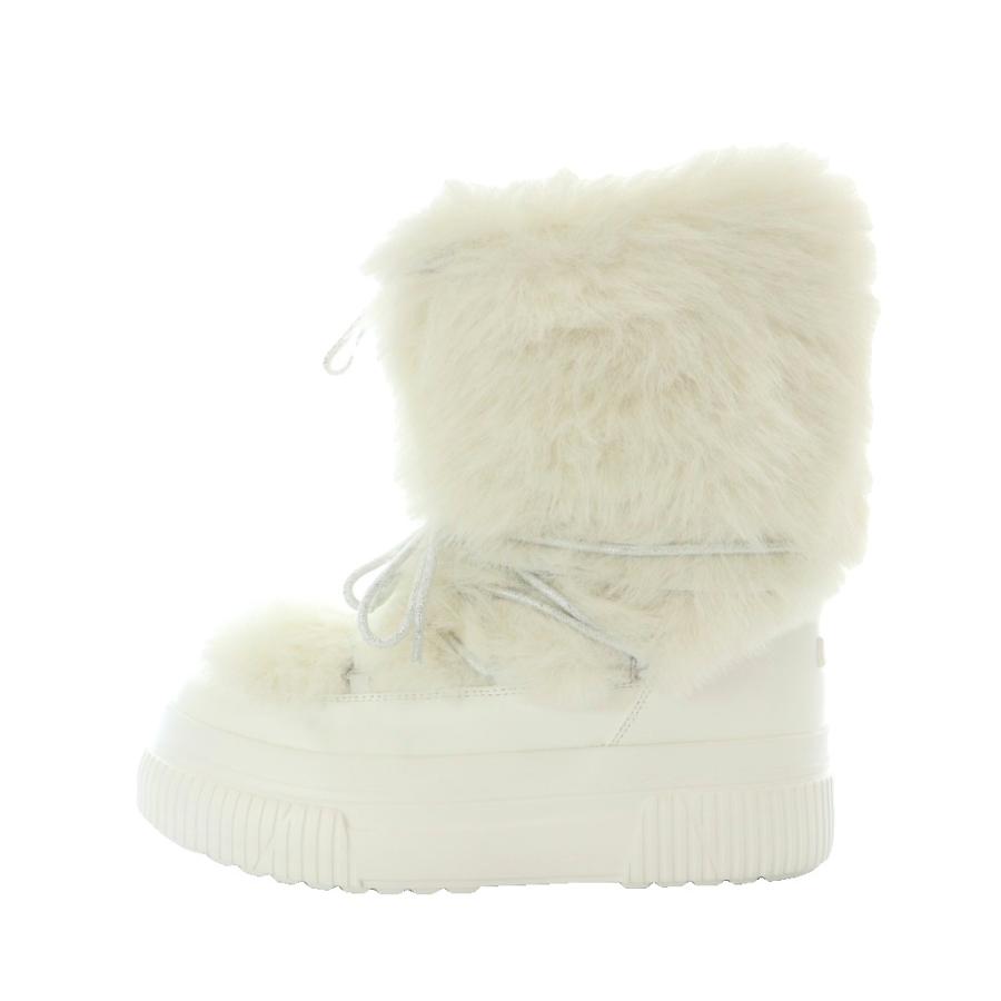 未使用品 ファーファー furfur スノーブーツ ショートブーツ 37 23.5cm