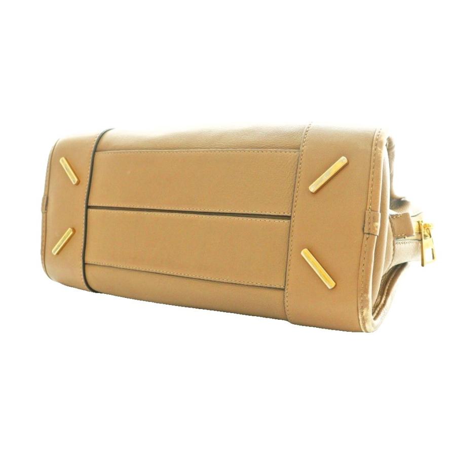 LOEWE（ロエベ） アマソナ 28 2wayバッグ ハンド ショルダー 茶