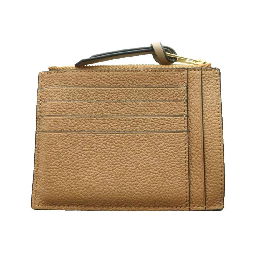 LOEWE（ロエベ） スクエアコインカードホルダー ラージ 茶 ブラウン