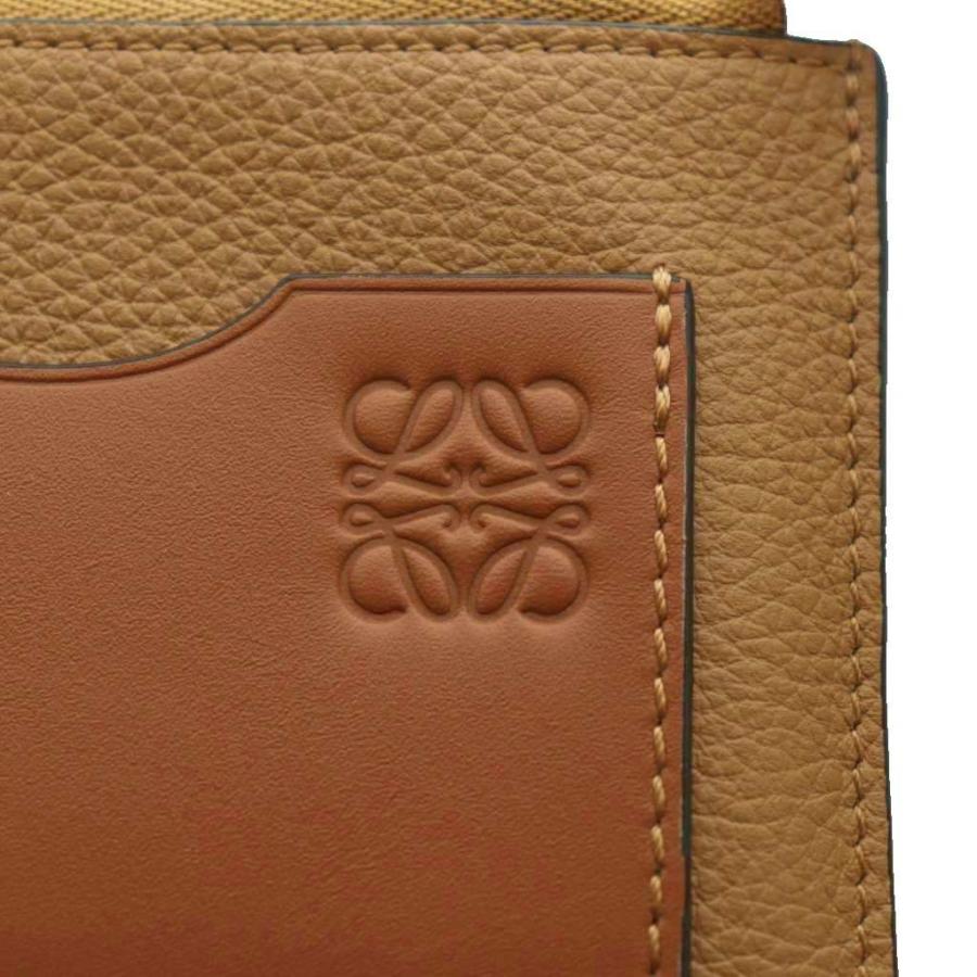 LOEWE（ロエベ） スクエアコインカードホルダー ラージ 茶 ブラウン