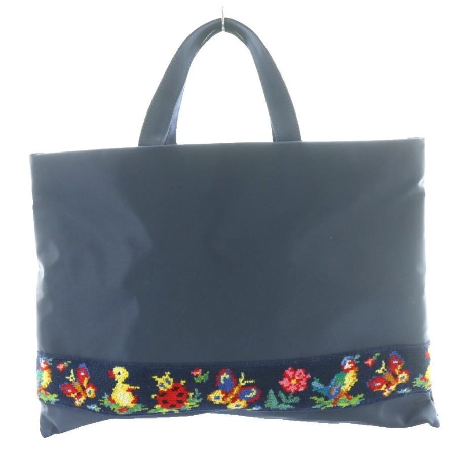 フェイラー FEILER ハイジ トートバッグ 紺 ネイビー HE-221340 /SS
