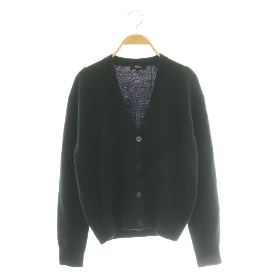 theory（セオリー） Theory CLEAN COTTONCASH LS CARDIGAN カーディガン S 黒 ブラック /AQ OS ...