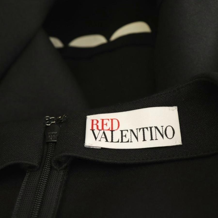 レッド ヴァレンティノ RED VALENTINO スカラップデザイン ワンピース