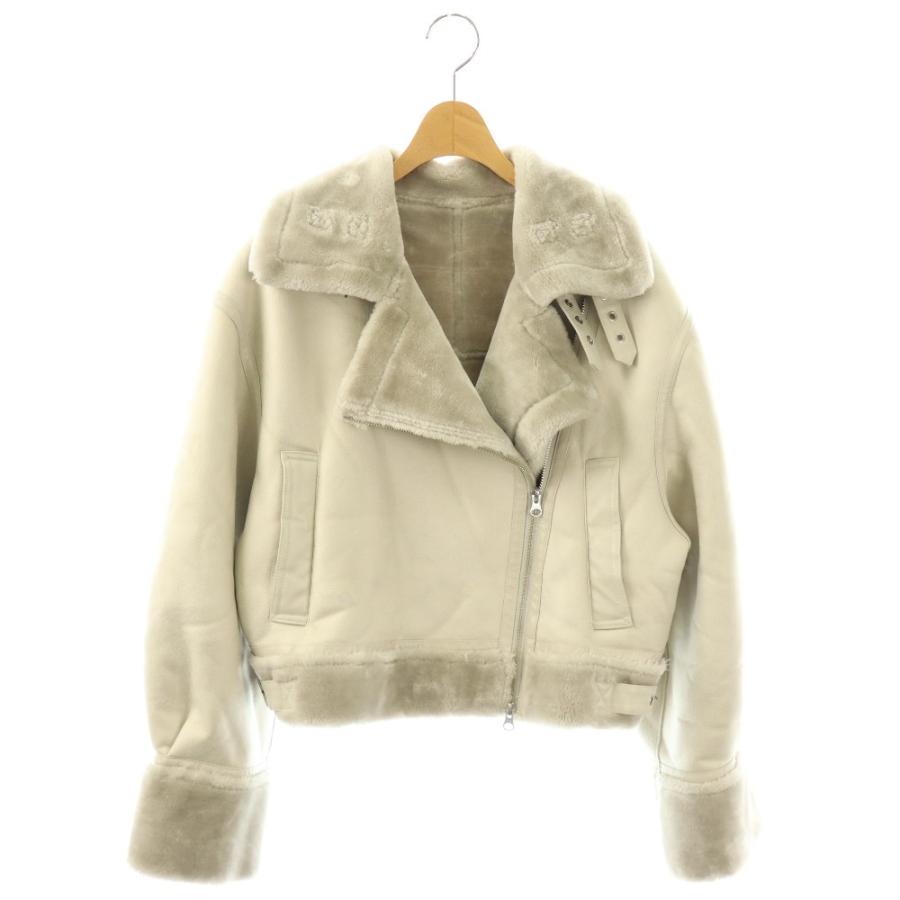 MURUA（ムルーア） MURUA 23AW ショートエアリーフェイクムートン