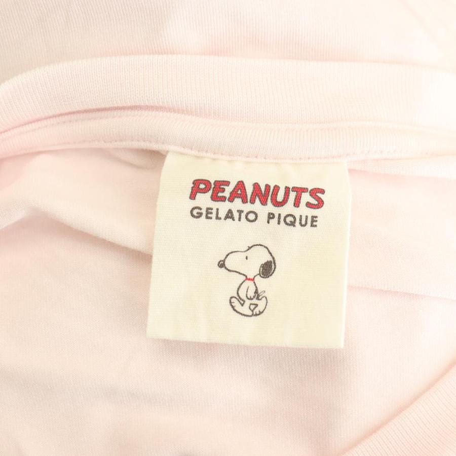 新品☆gelato pique【PEANUTS】ワンポイントワンピース ジェラートピケ gelato pique PEANUTSワンポイントワンピース ロング