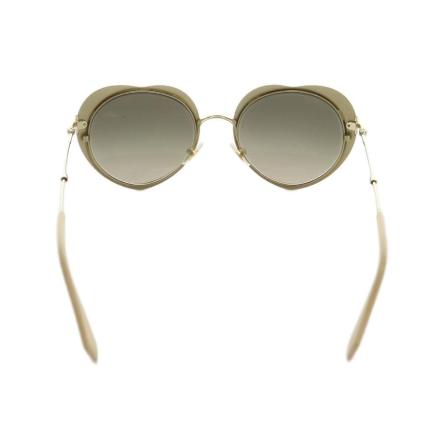 miu miu（ミュウミュウ） サングラス 眼鏡 ハート型 メタルフレーム 52