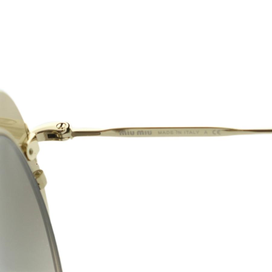 miu miu（ミュウミュウ） サングラス 眼鏡 ハート型 メタルフレーム 52