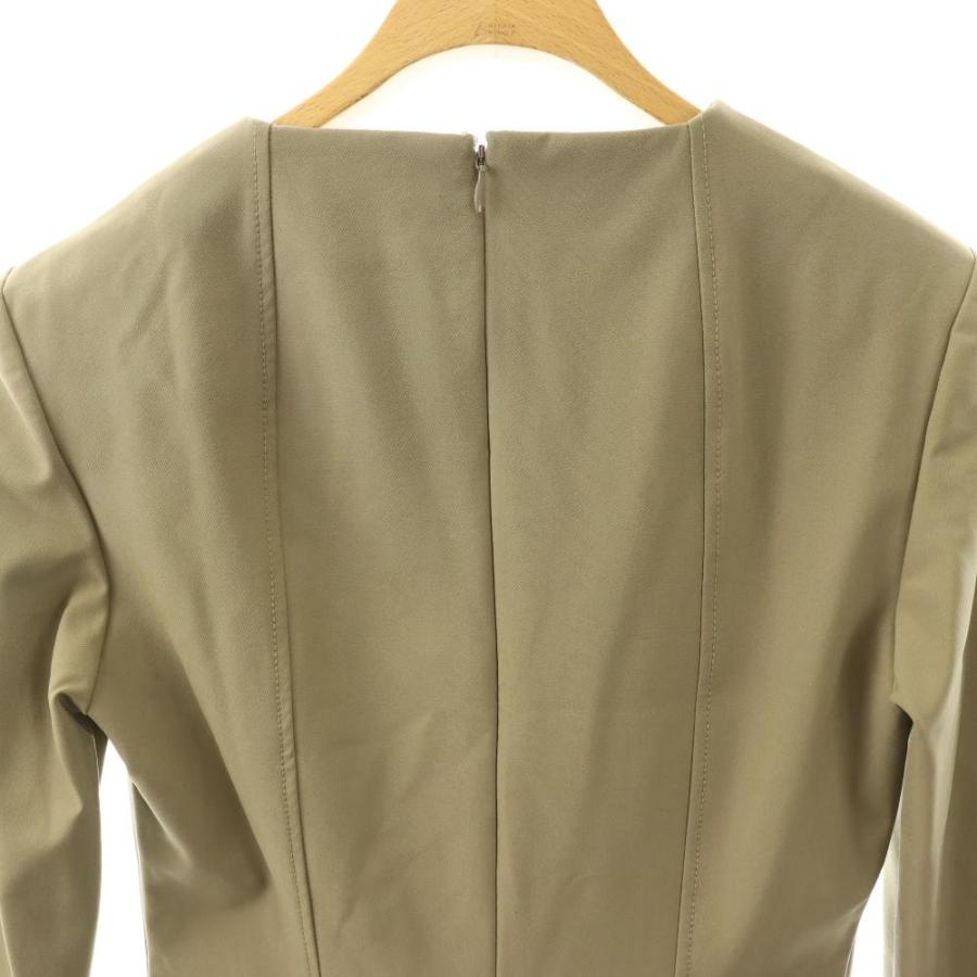 未使用品 アニュアンス anuans 23AW ステッチワークコクーンワンピース