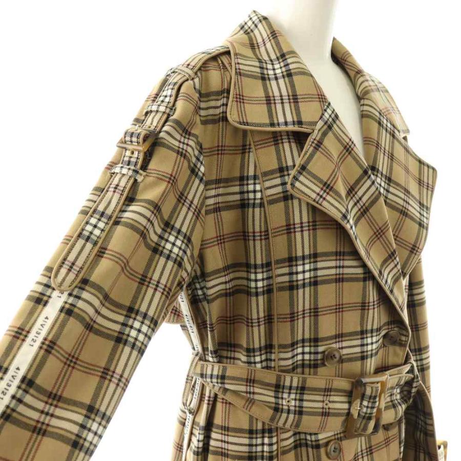 ジャケット・アウター AMERI PASS CODE CHECK COAT アメリヴィンテージ Ameri VINTAGE PASS CODE CHECK COAT トレンチ