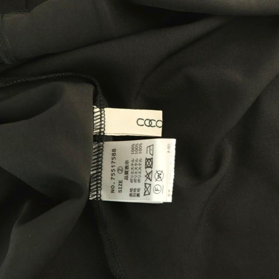 ココディール COCO DEAL 25AW ドットバイアスナローフリルスカート