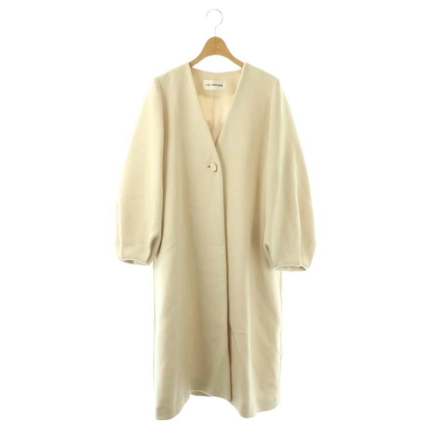 リリーブラウン Lily Brown 23AW コクーンスリーブコート アウター 