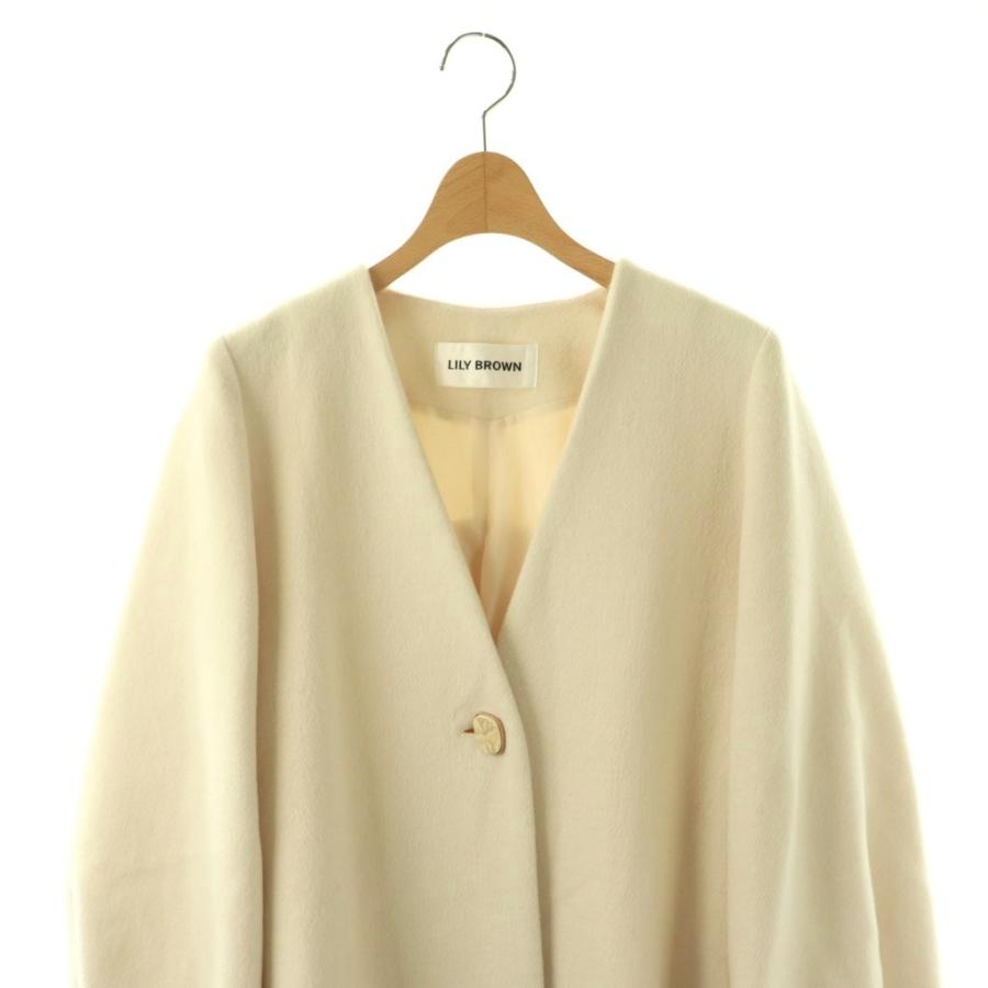 リリーブラウン Lily Brown 23AW コクーンスリーブコート アウター 