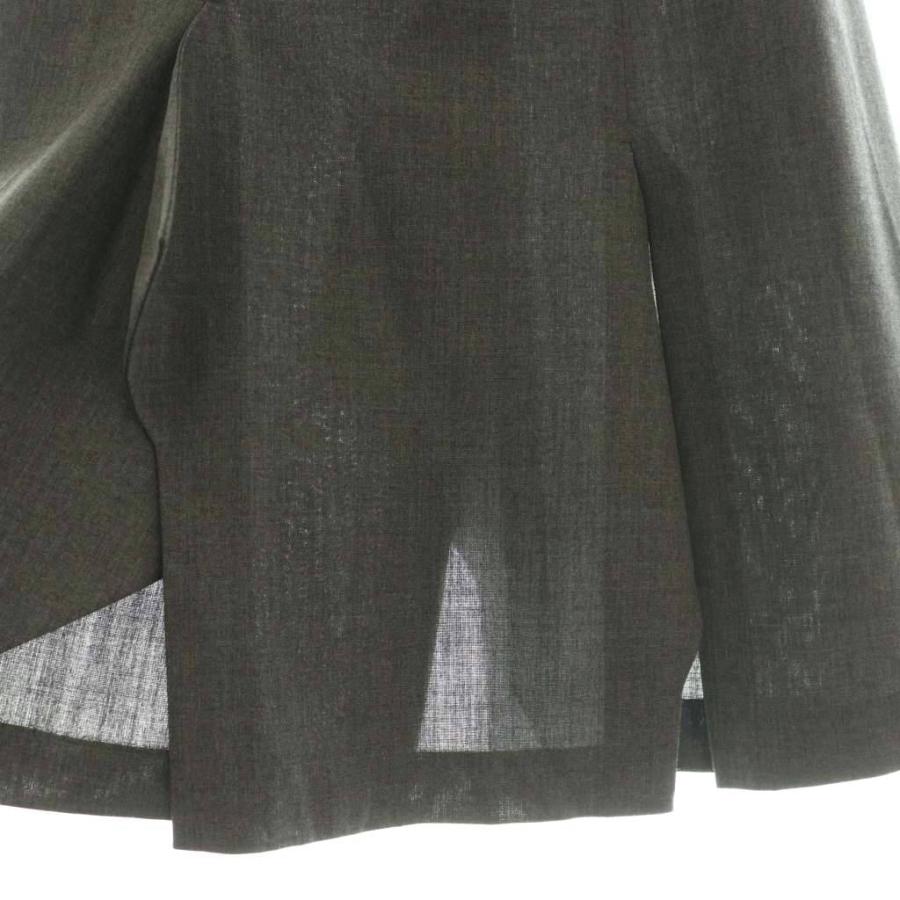 エンフォルド ENFOLD サンプル品 26SS ZIGZAG SKIRT スカート ロング 