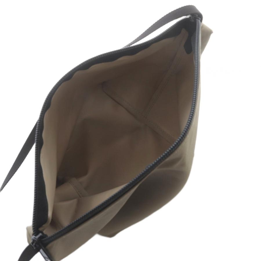 エルベシャプリエビッグポシェット（茶） エルベシャプリエ Herve Chapelier EX Big Pochette ショルダーバッグ
