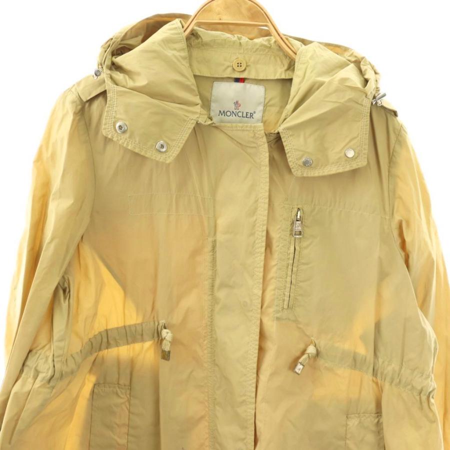 超美品　JOSEPHINE モンクレール スプリングコート ベージュ ナイロン モンクレール MONCLER JOSEPHINE ジョセフィーヌ ナイロン コート