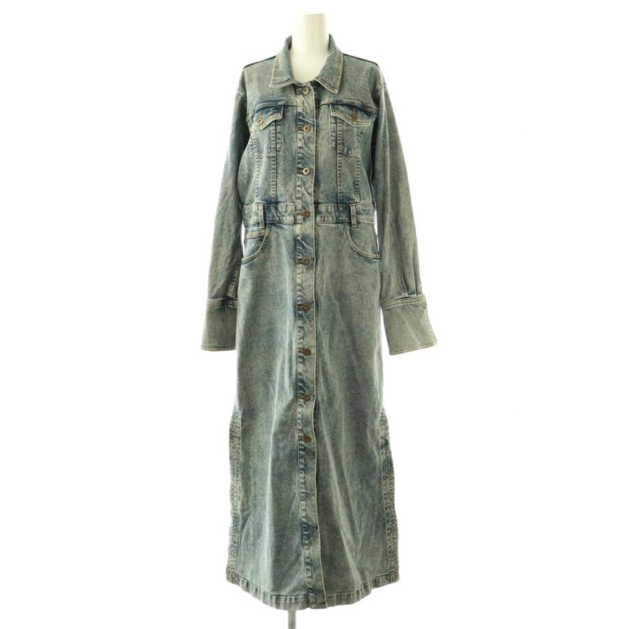 アメリヴィンテージ Ameri VINTAGE 24AW I LINE DENIM SHIRT DRESS