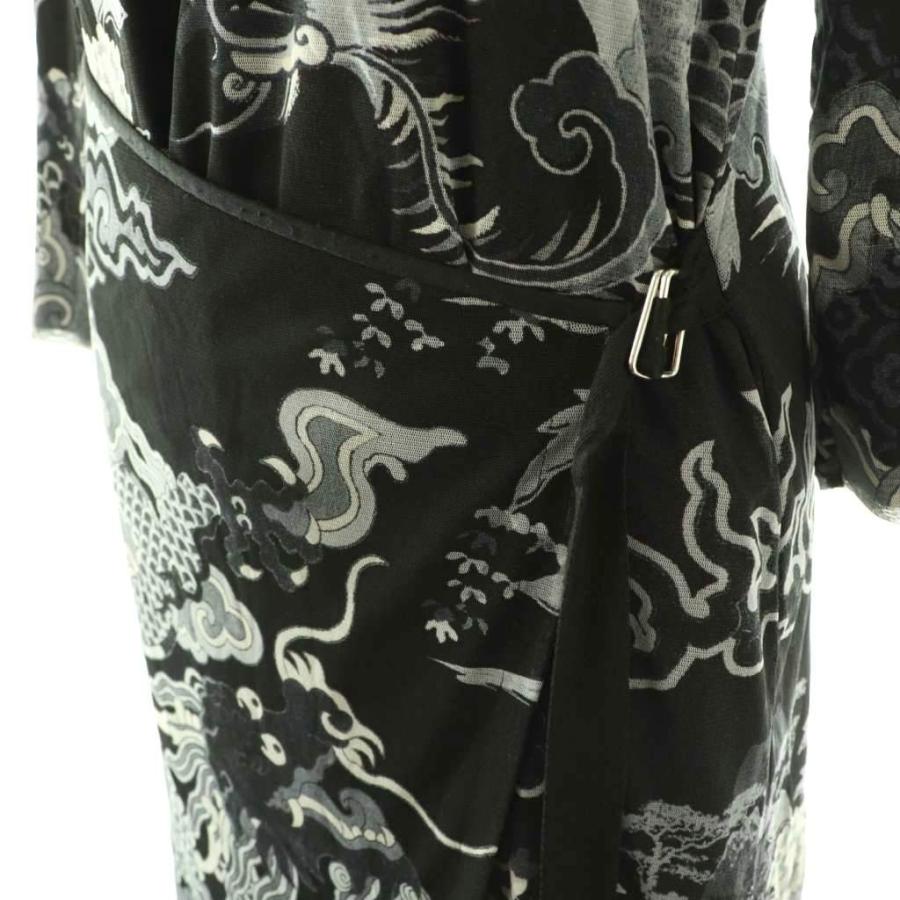 ★美品★VIVIENNE TAM 龍刺繍　レザー風ワンピース　ブラック ☆美品☆VIVIENNE TAM 龍刺繍 レザー風ワンピース ブラック 【公式通販】