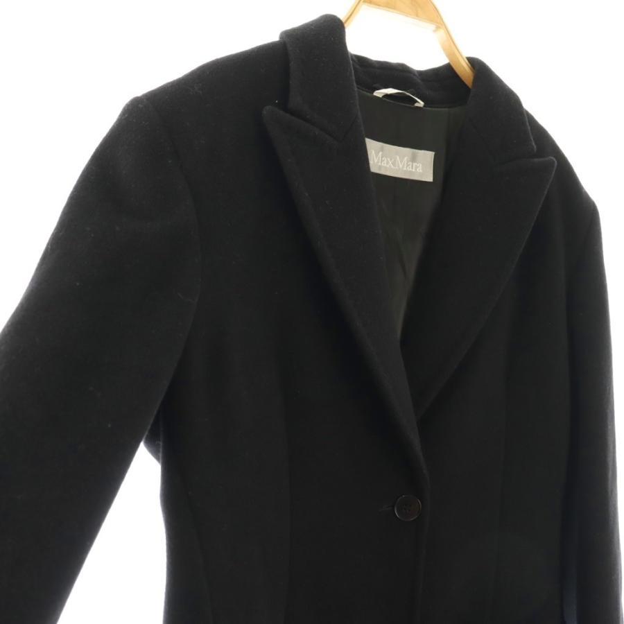 Max Mara（マックスマーラ） ウールアンゴラカシミヤ混ロングコート