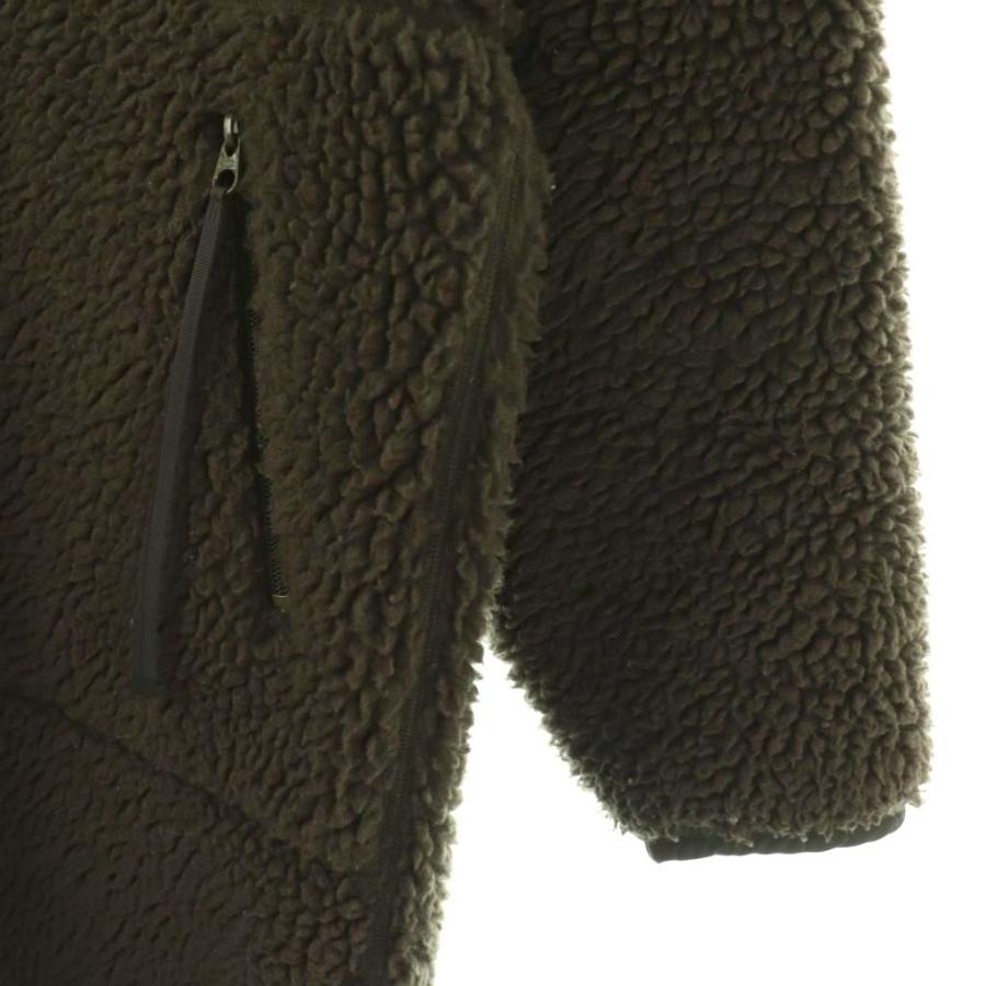 ハイク HYKE FAUX SHEARLING COAT ボアロングコート ノーカラーコート 