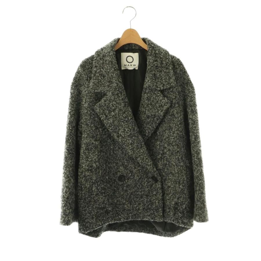 ＜MARW UNITED ARROWS＞ミックス ボアコート UNITED ARROWS（ユナイテッドアローズ） マルゥ MARW ミックス