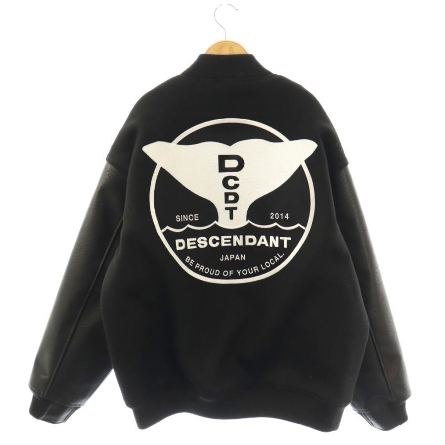 ディセンダント DESCENDANT 25AW FLUKE UP VARSITY JACKET スタジャン 