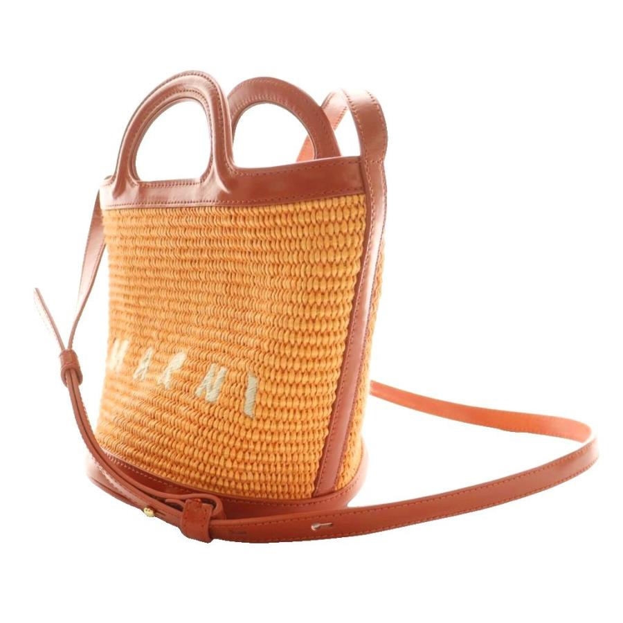 MARNI マルニ かごバッグ スモールバケット マルニ トロピカリア