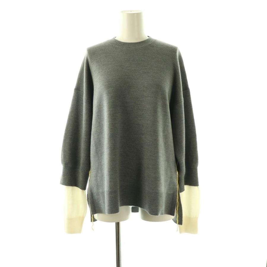 未使用品 エンフォルド ENFOLD 26SS レイヤードニット P.O/プル