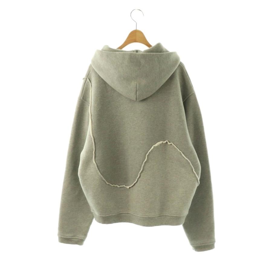 イーアールエル ERL swirl zipped hoodie フーディー パーカー ジップ