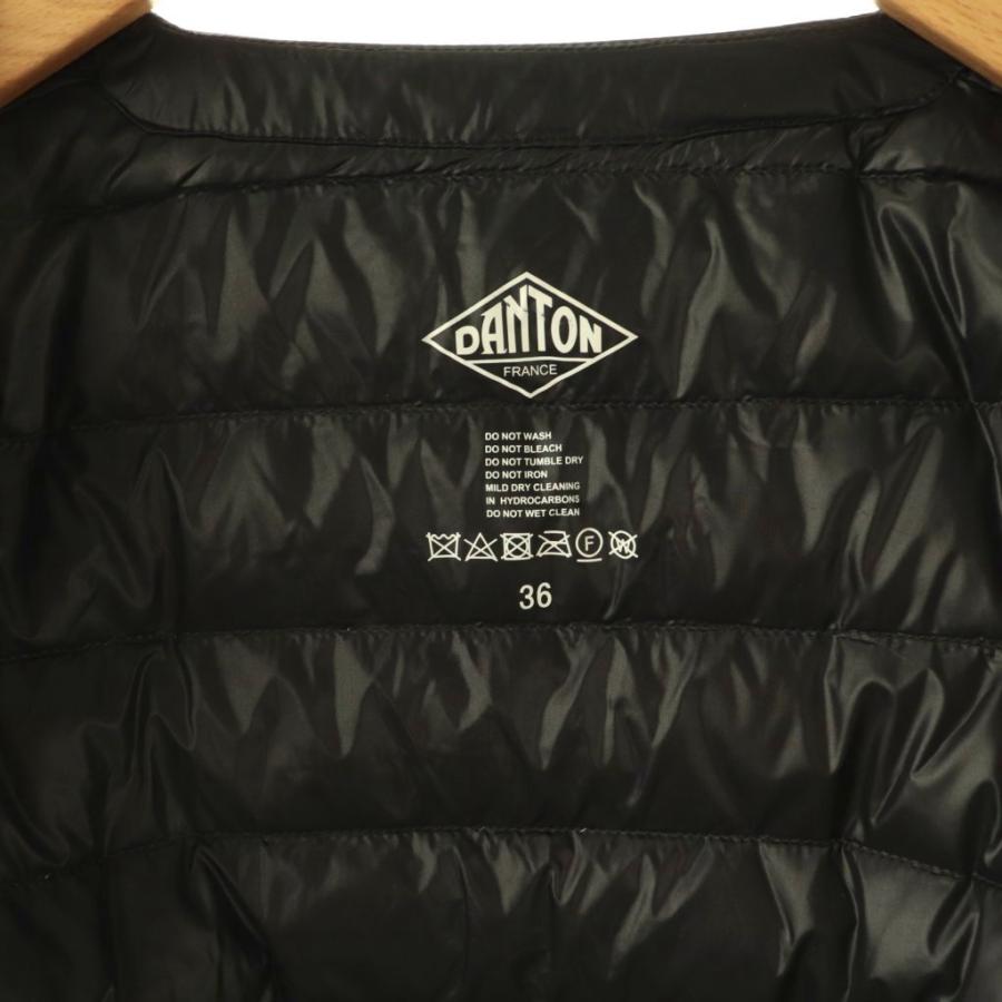 ダントン DANTON INNER DOWN LONG ダウンコート アウター Vネック 36