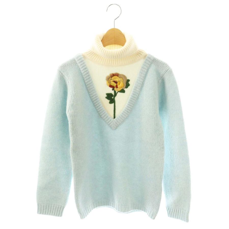 GUCCI（グッチ） タートルネックニット セーター 長袖 ウール 10 