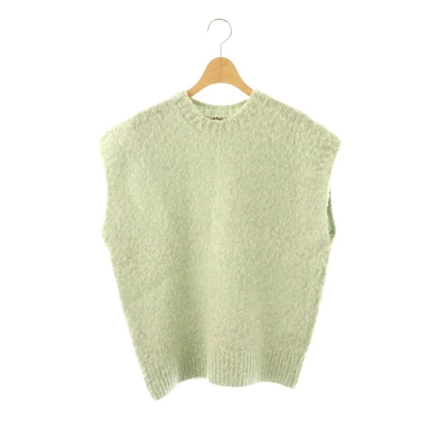 auralee（オーラリー） ニットベスト オーラリー AURALEE WOOL ALPACA FELT KNIT VEST ニットベスト プル