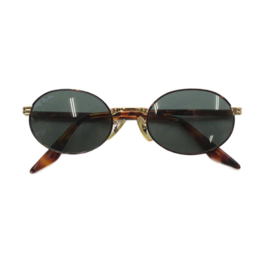 【希少】Ray-Ban B&L ボシュロム製 ヴィンテージ オーバル サングラス レイバン RAY BAN B&L ボシュロム オーバルサングラス べっ甲柄 メタル
