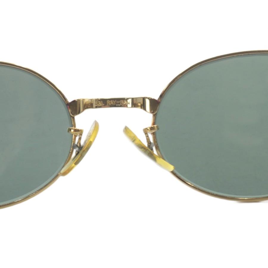 レイバン RAY BAN B&L ボシュロム オーバルサングラス べっ甲柄 メタル