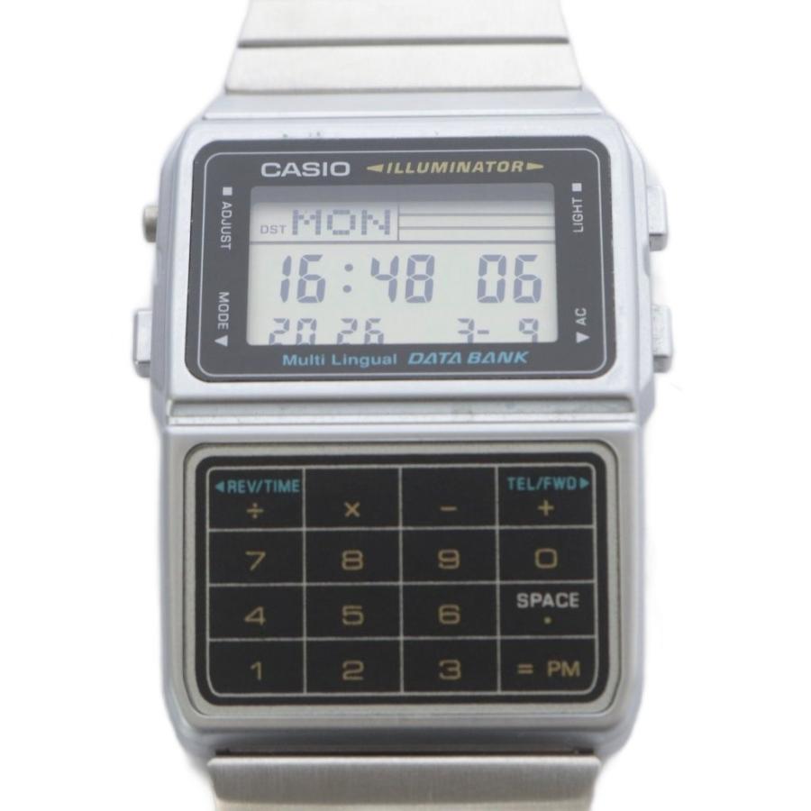 CASIO（カシオ） チープカシオデータバンク腕時計 シルバー色 DBC-611 