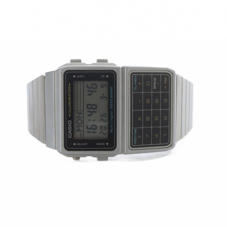 CASIO（カシオ） チープカシオデータバンク腕時計 シルバー色 DBC-611